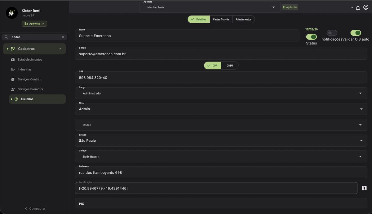 Cadastro de Usuários